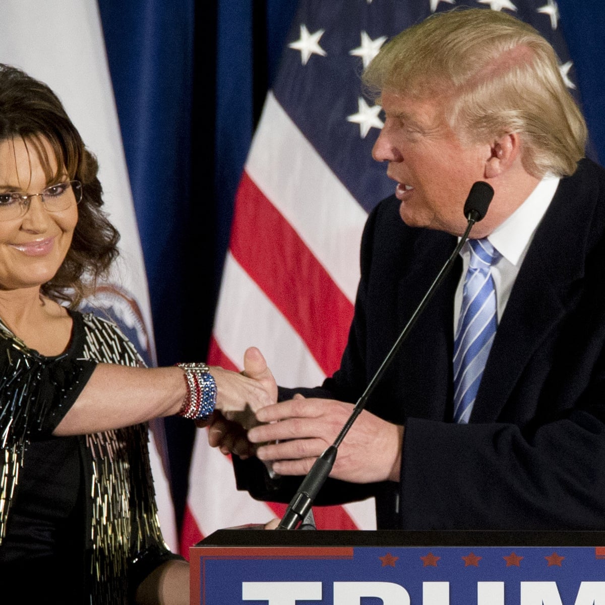 Trump and Palin may be funny. But they are no joke Jonathan Freedland | The Guardian