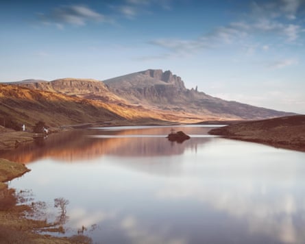Loch Fada near Portree, Skye.