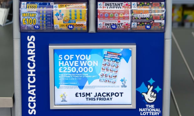 Scratchcard stand