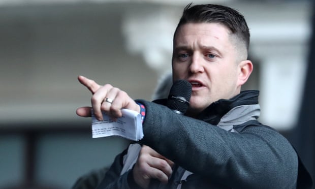 Tommy Robinson, whose real name is Stephen Yaxley-Lennon