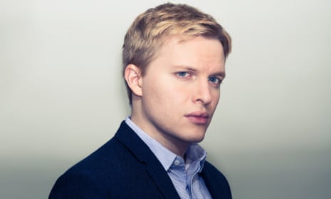 Ronan Farrow photographed in London last week by David Vintiner for the Observer New Review.