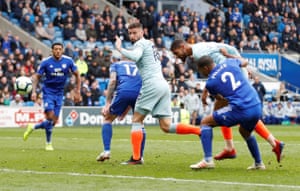 Loftus-Cheek heads home Chelsea’s second.