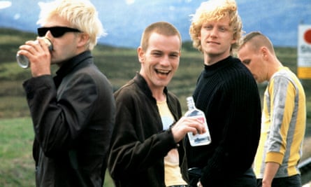 Jonny Lee Miller, Ewan McGregor, Kevin McKidd and Ewen Bremner.