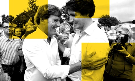Stephen Bronfman, the Liberal party’s chief fundraiser, and Justin Trudeau in 2013.