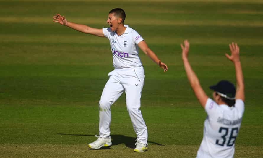 Chance to Shine’s long slog breaches boundaries to find first internationals | Women's cricket 3 Issy Wong won her first England cap in the Test against South Africa at Taunton last month.