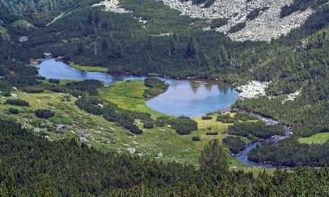 Lakes in Pirin national park in Bulgaria