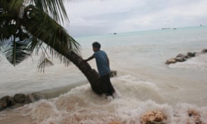 Kiribati king tide