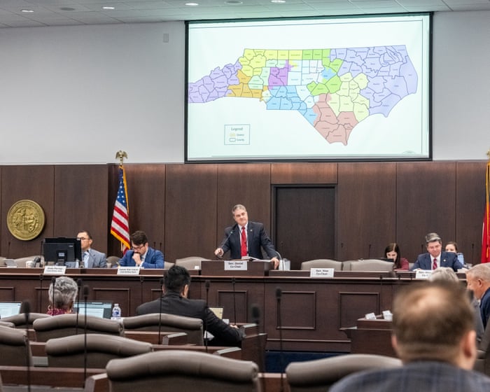 North Carolina Republicans advance map to secure another seat in Congress