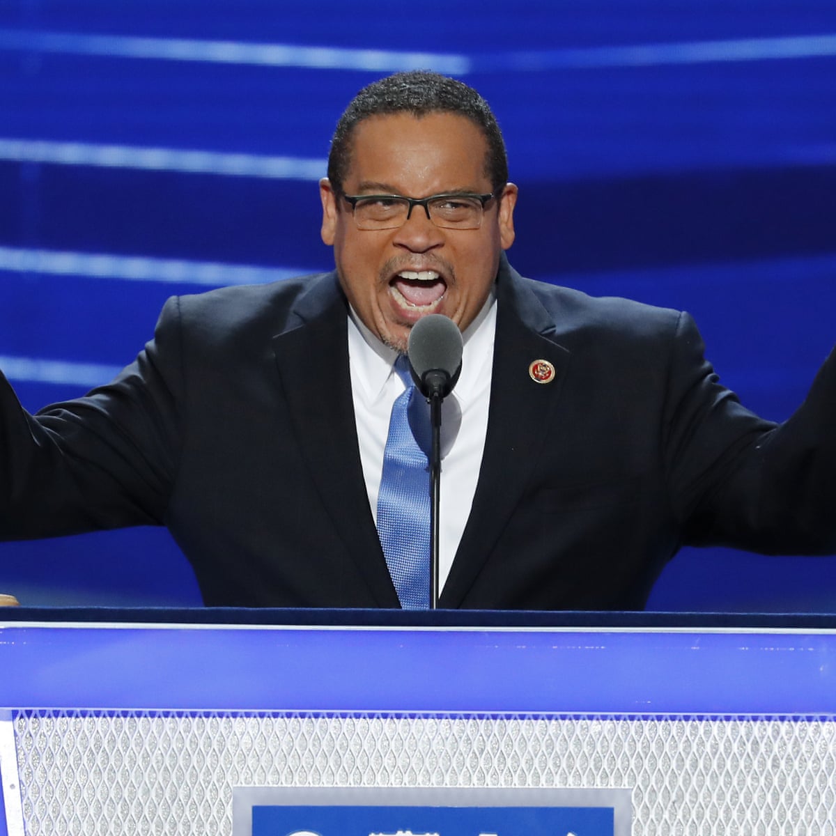 Keith Ellison Enters Race To Lead Democratic National Committee Democrats The Guardian Keith Ellison Enters Race To Lead Democratic National Committee Democrats The Guardian