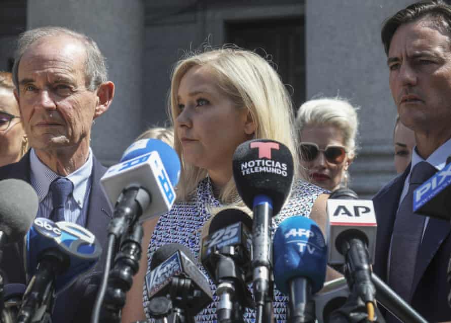 Virginia Giuffre says she was trafficked by sex offender Jeffrey Epstein.