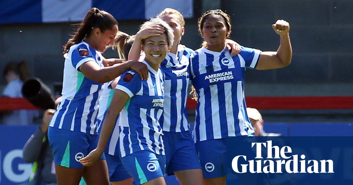 Manchester City’s WSL title charge stalls abruptly after shock against Brighton