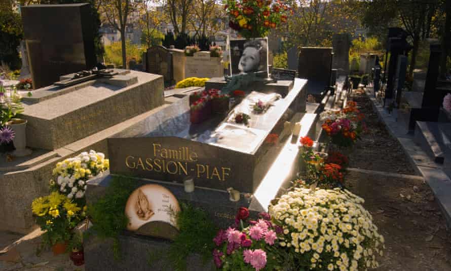 The Piaf family plot at Père Lachaise cemetery, Paris, France