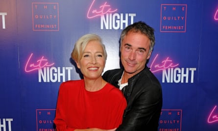 “Late Night - Gala Screening - VIP ArrivalsLONDON, ENGLAND - MAY 20: Dame Emma Thompson (L) and Greg Wise attend a Gala Screening of “Late Night” at Picturehouse Central on May 20, 2019 in London, England. (Photo by David M. Benett/Dave Benett/WireImage)