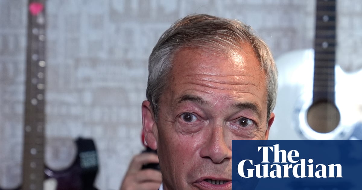 Farage trying to avoid scrutiny over £5m gift from crypto billionaire, Labour says