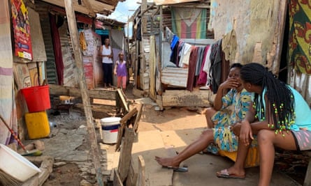Life in the Povoado slum in Luanda, Angola