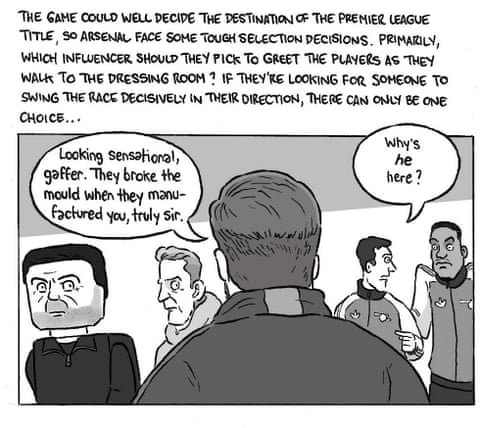 David Squires on … the TikTok of the clock as Arsenal’s title charge falters, panel 7