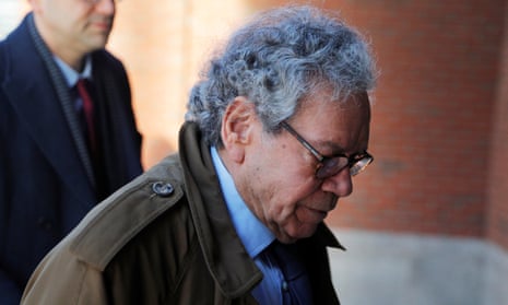 John Kapoor arrives at the federal courthouse in Boston, Massachusetts on 28 January. 