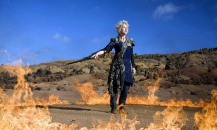 Helen Mirren as Prospera in The Tempest.
