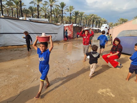 People in Deir Al-Balah
