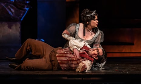 Compelling: Natalya Romaniw and Freddie de Tommaso in Tosca at the Royal Opera House.