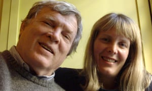 Don Pennebaker and his wife Chris Hegedus, with whom he collaboratored on a string of documentaries, photographed in 2003 while promoting Down From the Mountain.