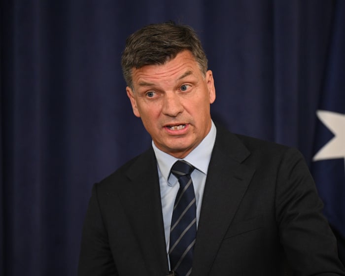 Angus Taylor distances himself from Andrew Bragg’s proposal to let first home buyers use super