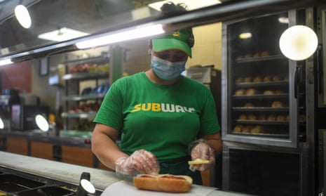 Subway worker