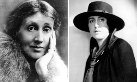 Virginia Woolf, left and Vita Sackville-West.