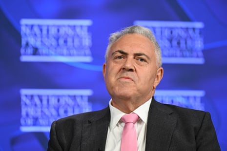Joe Hockey at the Press Club