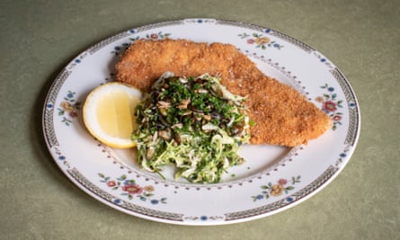 'Generous': pork cutlet.