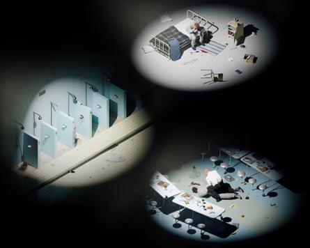 Images from a prison.