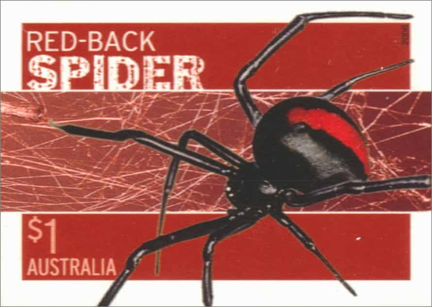 2006 Dangerous Australians - Red-back Spider stamp