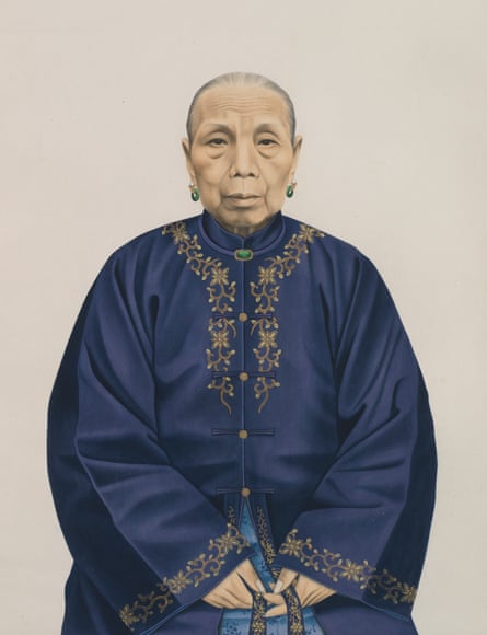 Portrait of Lady Li (Lu Xifu’s Wife), by an unidentified artist, about 1876