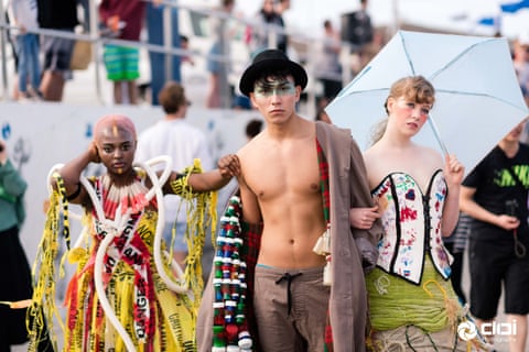 Trashion' designer Marina DeBris turns ocean rubbish into high-end ...