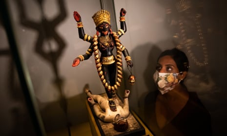 ‘Kali striding Shiva’ at Tantra: Enlightenment to Revolution at the British Museum