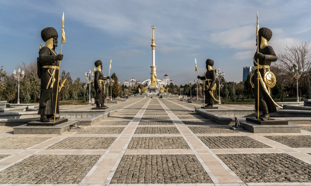 The capital of Turkmenistan is jokingly referred to as the ‘city of the dead’.