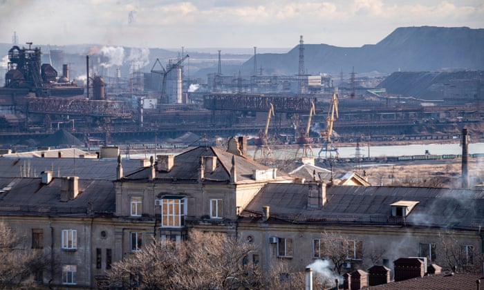 The Azovstal steel and ironworks facility held by Metinvest Group.
