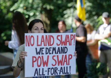 Person with sign