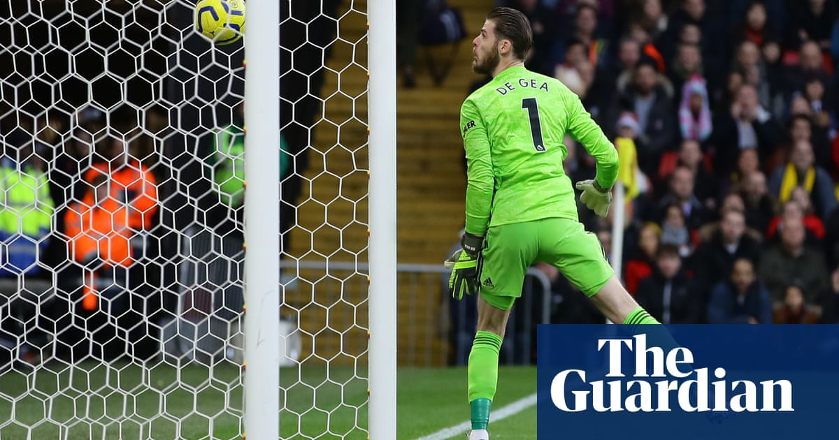 David de Gea gaffe sets Watford on path to shock win over Manchester United