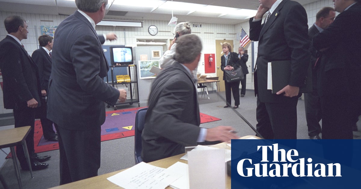 Unseen photographs of W Bush on 9/11 in pictures US news
