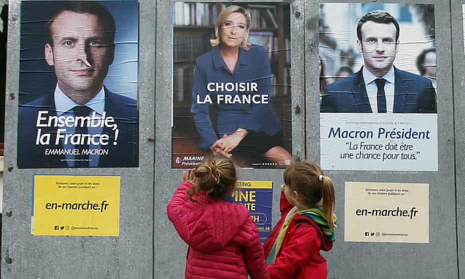 French election candidates hit campaign trail for final time | French presidential election 2017 | The Guardian