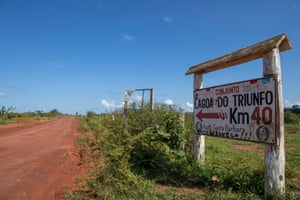 The Lagoa do Triunfo farm.