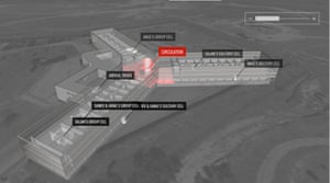 Amnesty’s reconstruction of Assad's Saydnaya prison in Syria.