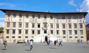 piazza dei cavalieri, Pisa, Italy.