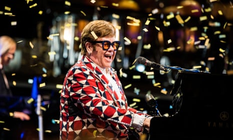 Elton John in Birmingham.