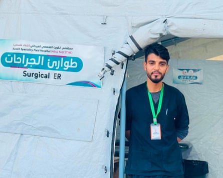 Ahmed Abujami said he was deeply disappointed by the Belgian government’s failure to agree on an evacuation plan. He hopes to study public health in Antwerp.