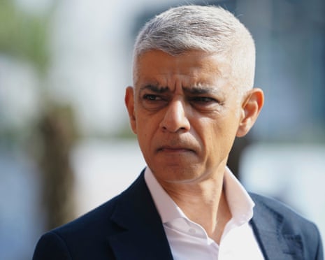 London mayor Sadiq Khan, 15 July 2025.
