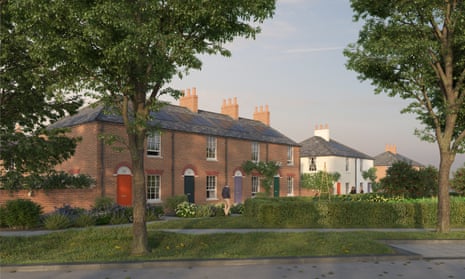 a CGI image of the Duchy of Cornwall’s proposed South East Faversham development.