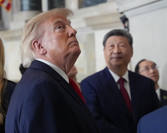 The Guardian view on Trump and Xi: a show of friendship, but no real attempt to address the tensions | Editorial