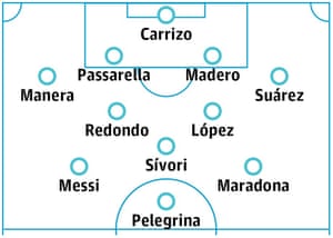 Juan Sebastián Verónâs all-time Argentina XI